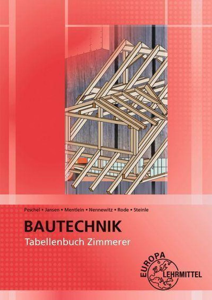 Tabellenbuch Zimmerer Produktbild 