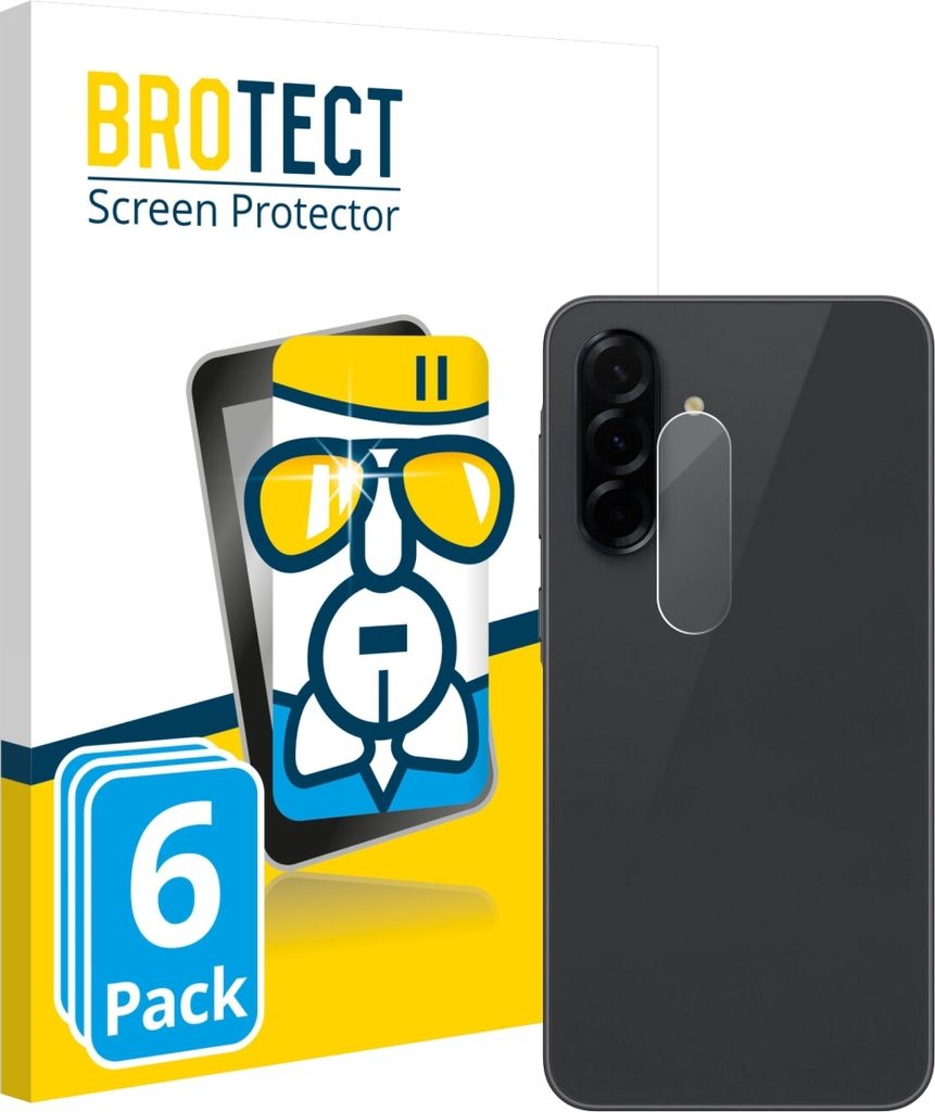 6x BROTECT Schutzglas für Samsung Galaxy A36 5G Enterprise Edition (NUR Kameraschutz) Schutzfolie Panzer Folie Glas Display Schutz klar