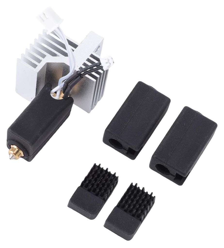 Keramik-Hotend-Set für den Centauri 3D-Drucker – 0,4 mm Druckkopf, Extruder, Kühlkörper, Düse aus gehärtetem Stahl und Messing mit zusätzli...