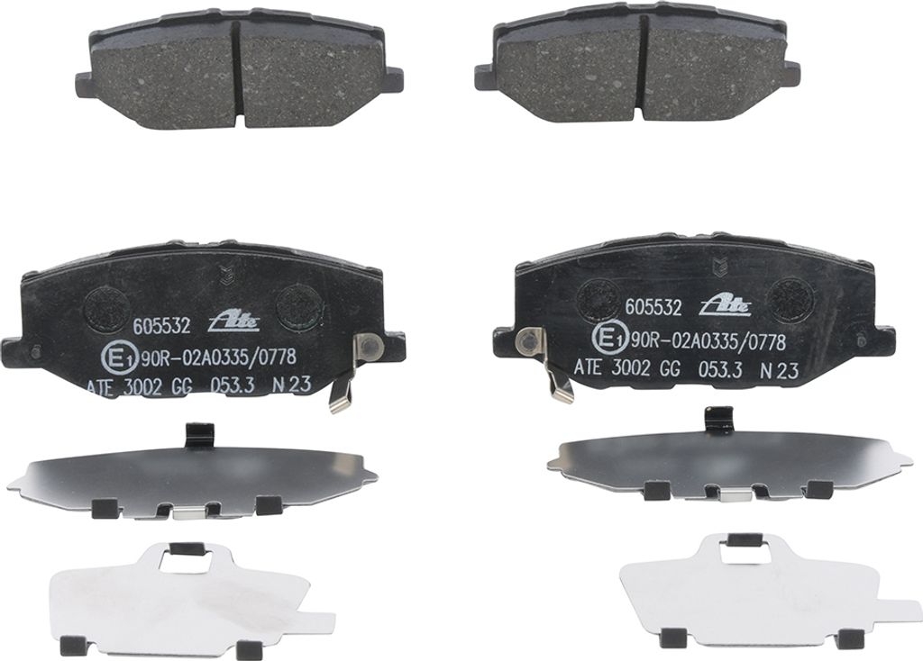 ATE Bremsbeläge Satz Vorne für SUZUKI Jimny IV SUV (A6G) 13.0460-5532.2