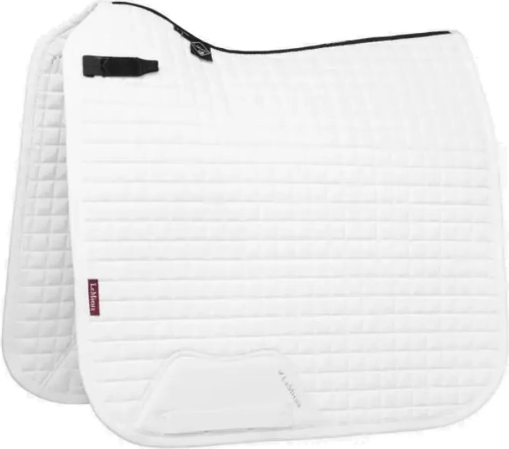 Tapis de dressage pour concours hippique LeMieux en coton doux et stable