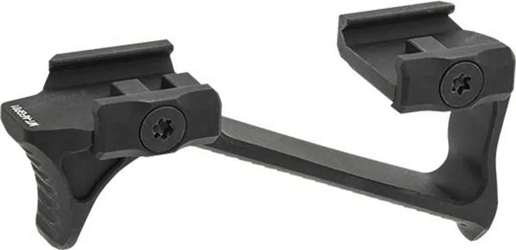 Grip incliné Leapers UTG Ultra Slim en aluminium noir pour montage Picatinny