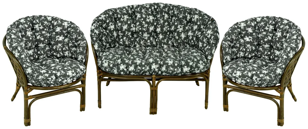 Set Cuscini Imbottiti per Mobili Rattan Bahama | Design e Comfort
