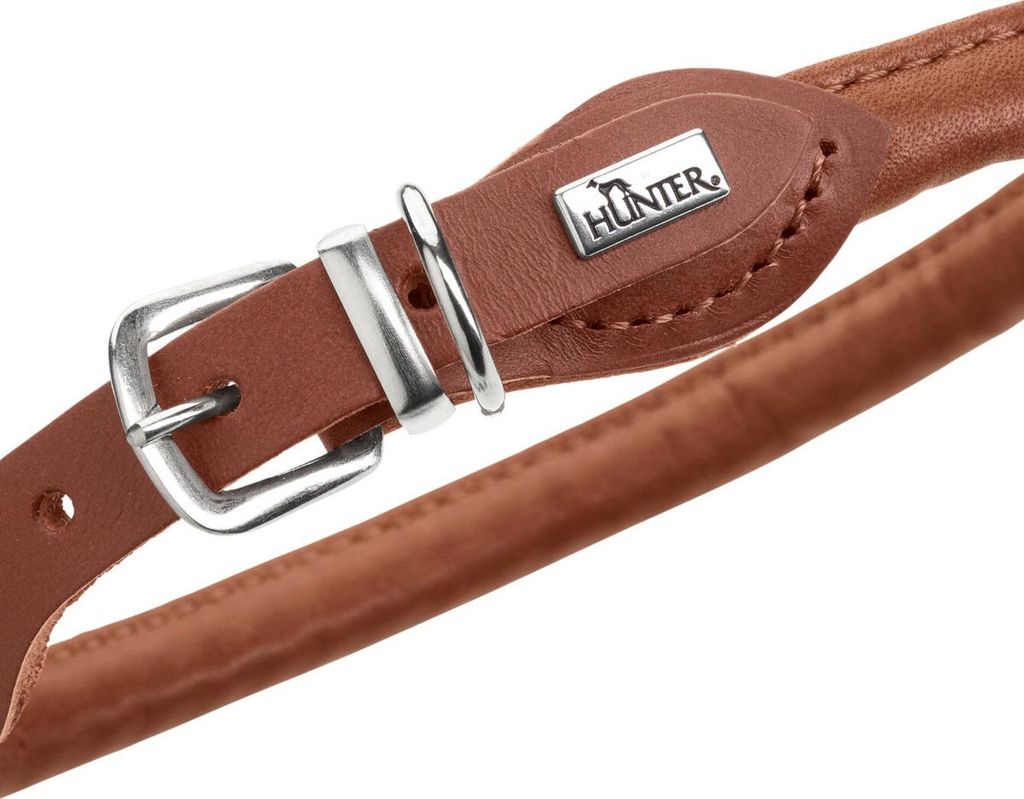 Hunter Halsband Round & Soft Canadian Up 45 cognac
