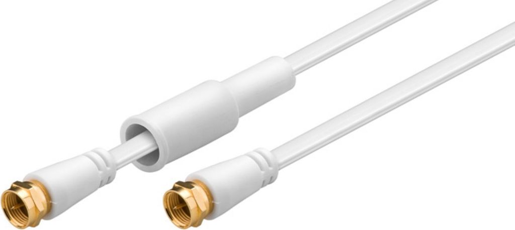 Goobay 67296 Flaches SAT Antennenkabel (80 dB), 2x Produktbild 