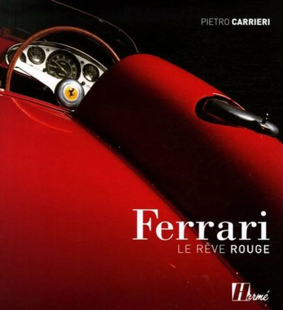 Beau Livre Ferrari Le Rêve Rouge : Album Illustré pour Passionnés de Sport