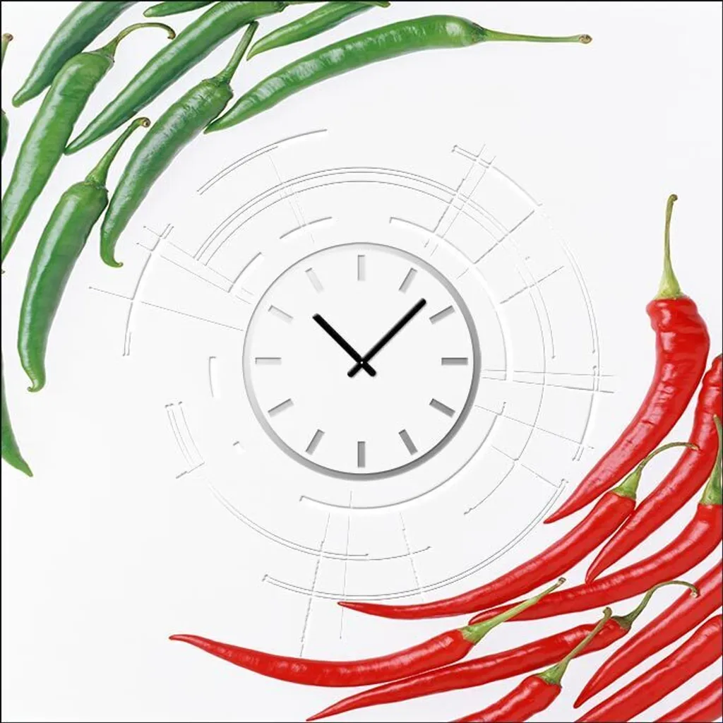 Orologio da Parete Design Dixtime 4162 | Silenzioso Moderno 30x30