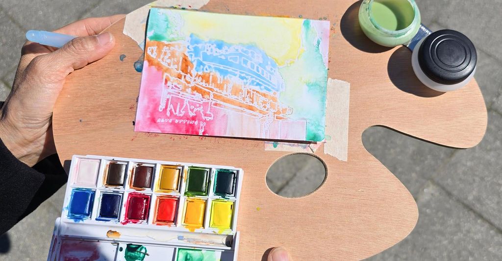 mydays Aquarell malen München; Erlebnis verschenken oder selbst erleben; Gutschein für 1 Person(en)