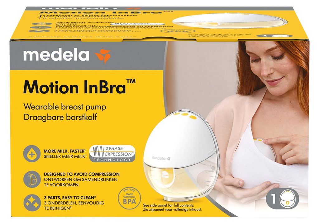 MEDELA Motion InBra laktator pojedynczy Laktator Zdjęcie produktu 