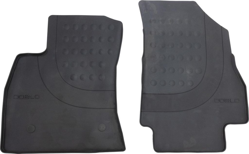 Original Fiat Fußmatten Gummimatten 2er Set Doblo ab 2009 50902913