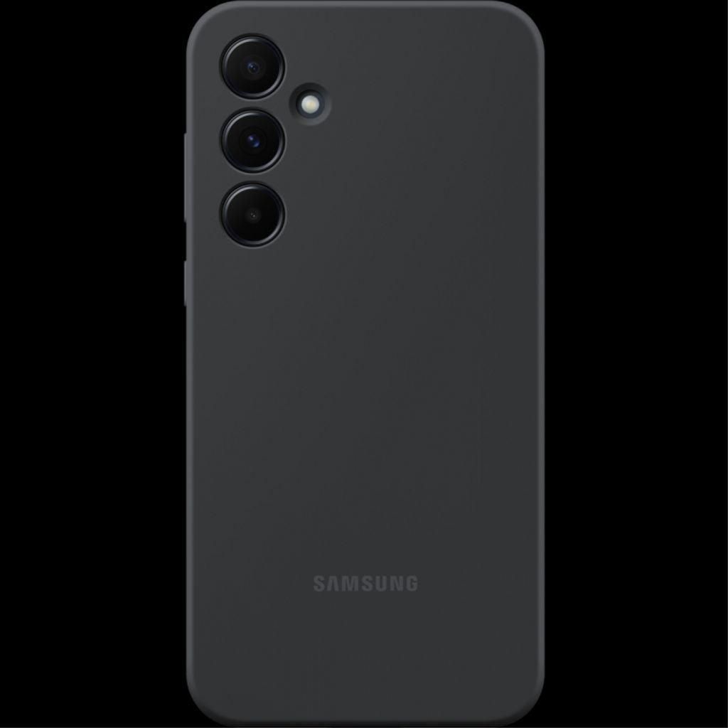 Samsung Galaxy A55 5G Silikonhülle - Schwarz Produktbild 