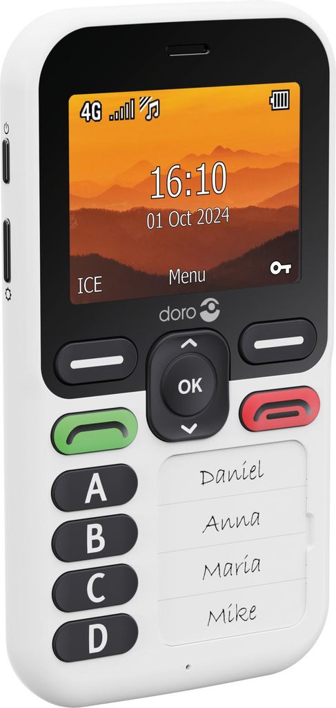 Doro Leva X10 Wit Productafbeelding 