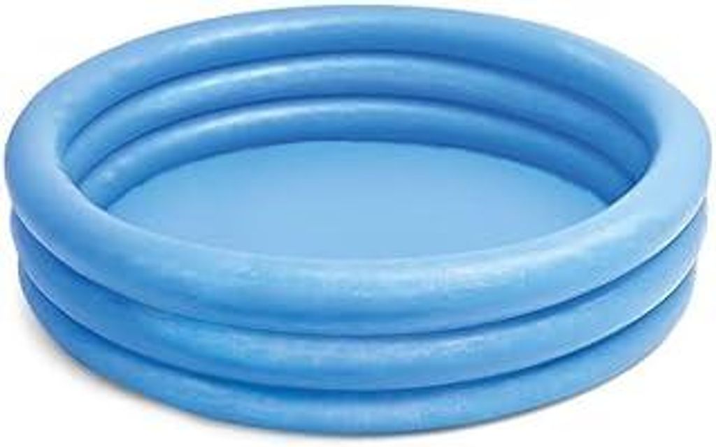 Intex 59416NP - Aufblasbarer Crystal Blau-Pool, Vinyl, Mehrfarbig, 114x25 cm