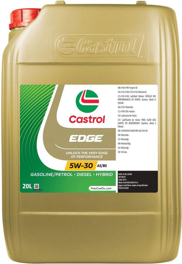 CASTROL EDGE A5/B5 für 5W-30 20 Liter Motoröl Motorenöl Produktbild 