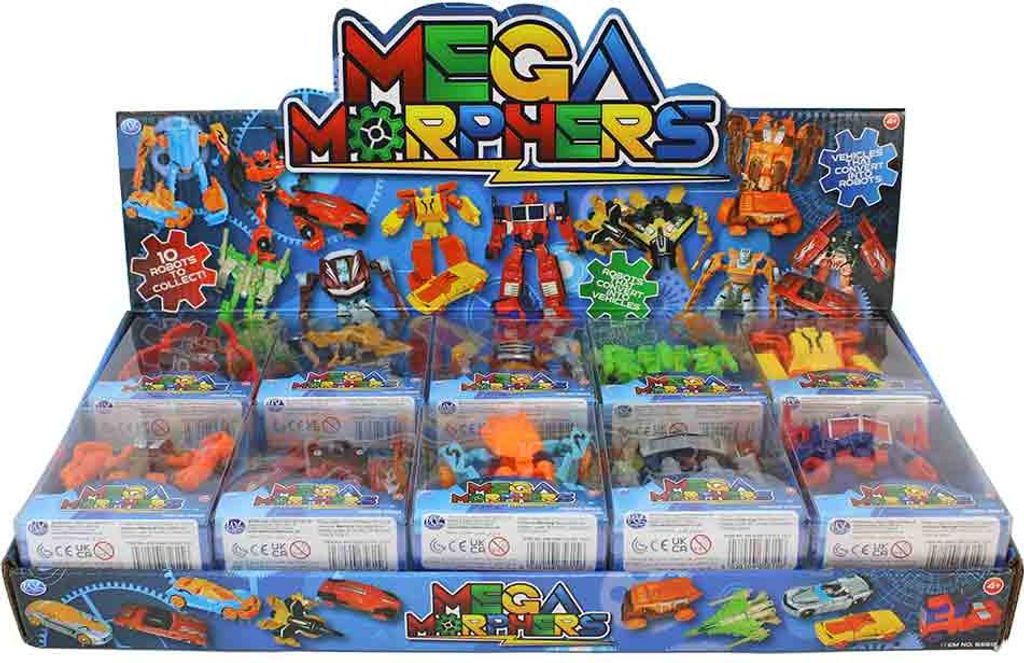 Mini figure di robot in espositore - 20 pezzi Immagine del prodotto 