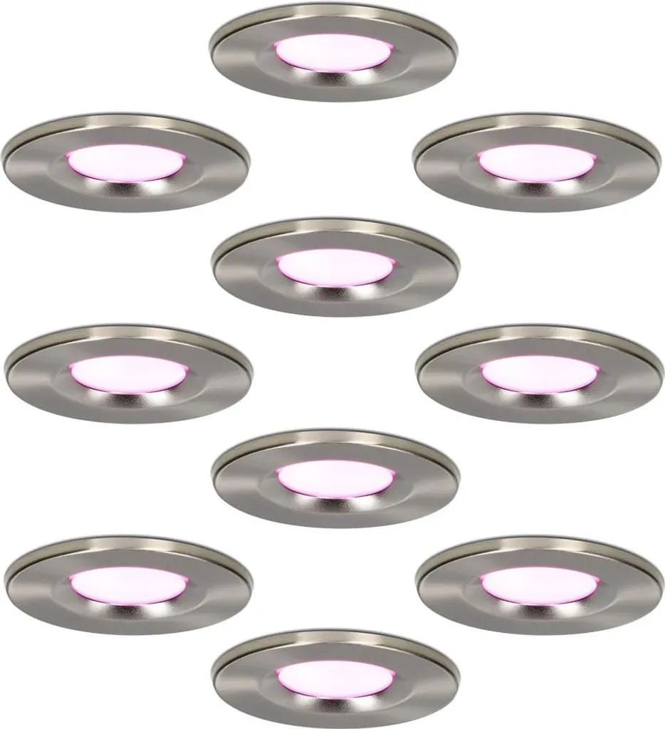Éclairage intelligent pour terrasse et salle de bain spot IP65 RGBWW 10x
