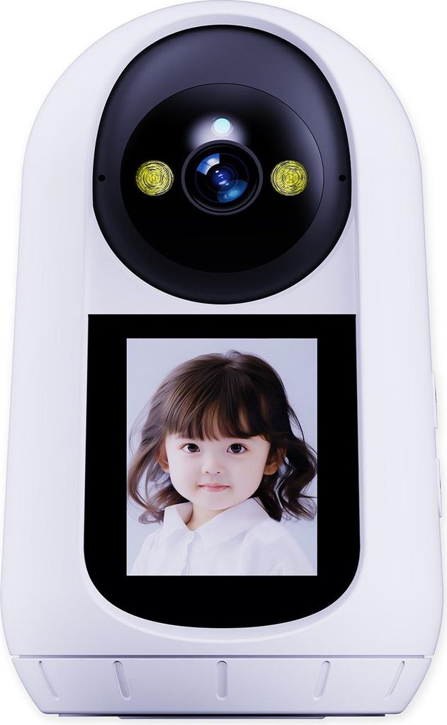 INF 2MP Videoanruf Kamera - Drahtlose KI Sprachsteuerung, Schwenk Neige HD Monitor
