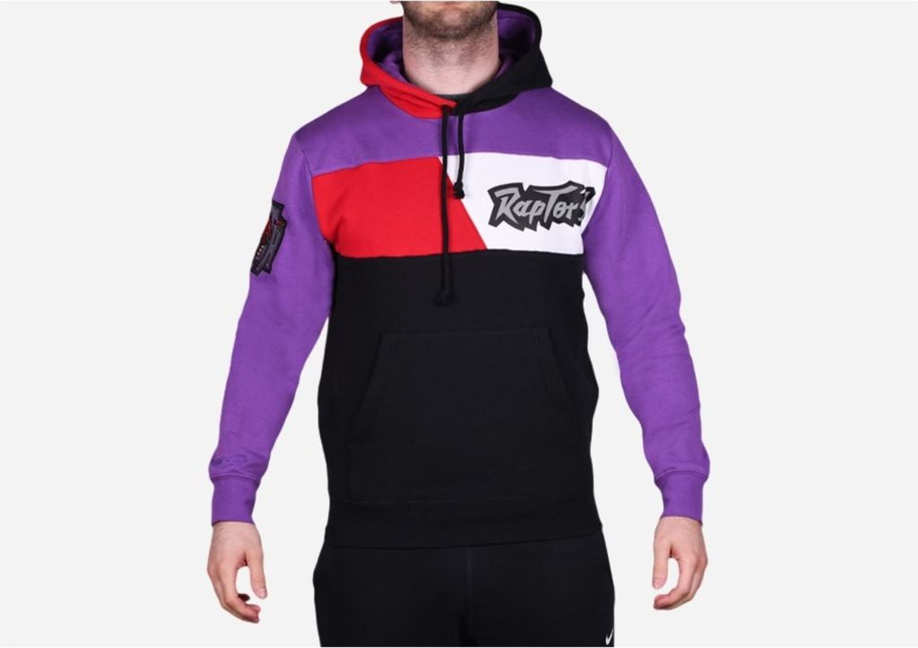 Mitchell & Ness Hoodie FPHD1180-TRAYYPPPBLCK size medium