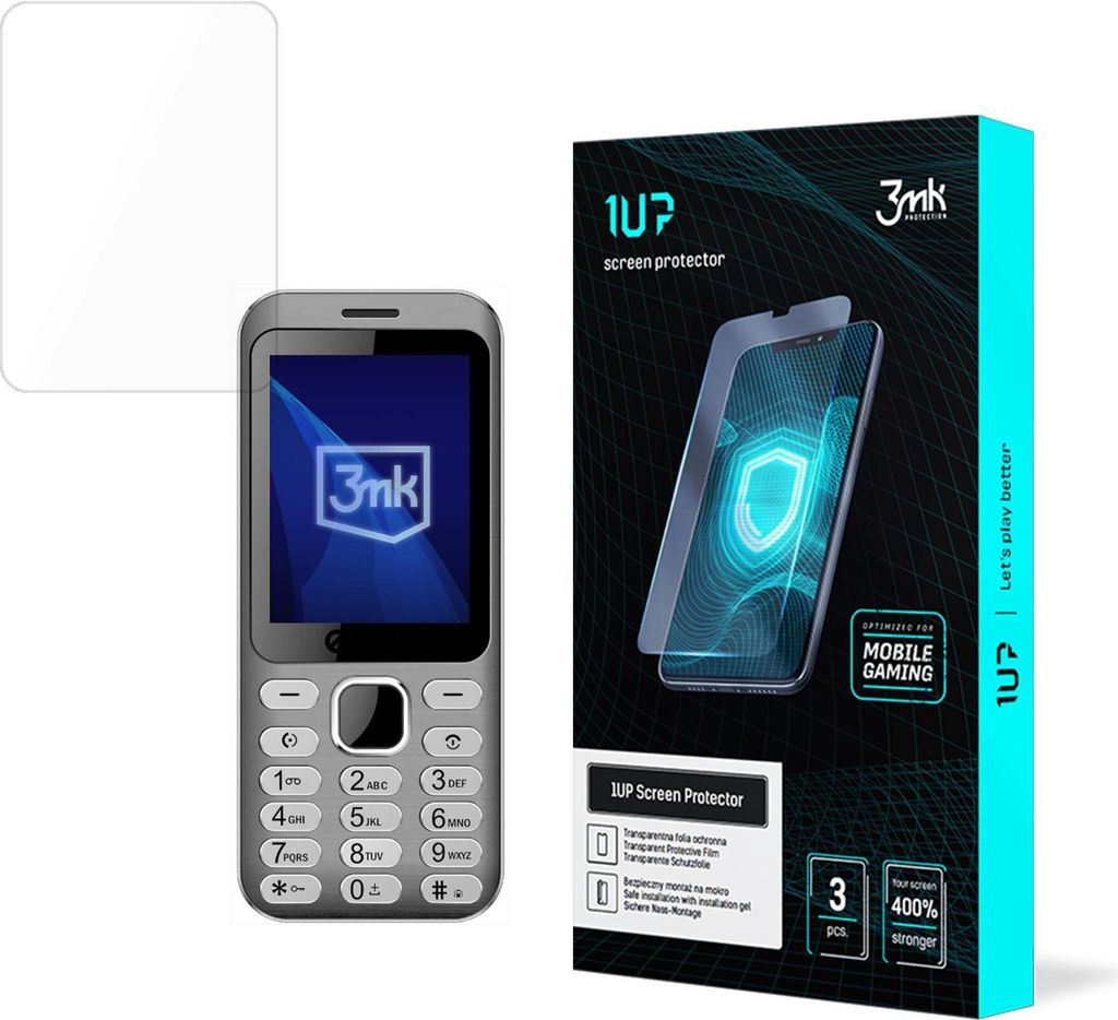 3mk Display Schutzfolie 1UP für Estar X28 transparent Gaming (3 Stück)