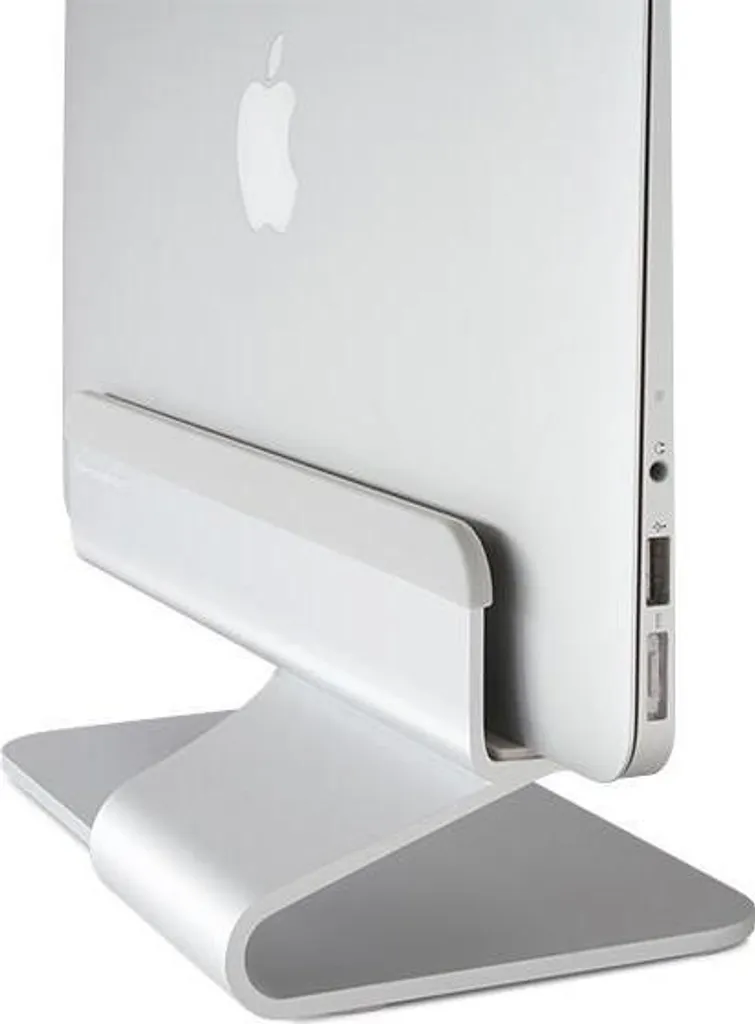Support d'ordinateur portable Rain Design mTower vertical en alu