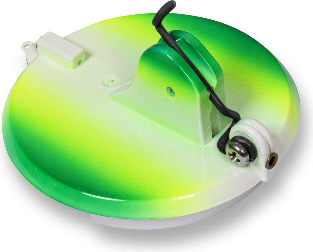 Rhino Flexi Diver Beluga 135g 1Stück Ø95mm Tauchscheibe zum Schleppfischen Trolling