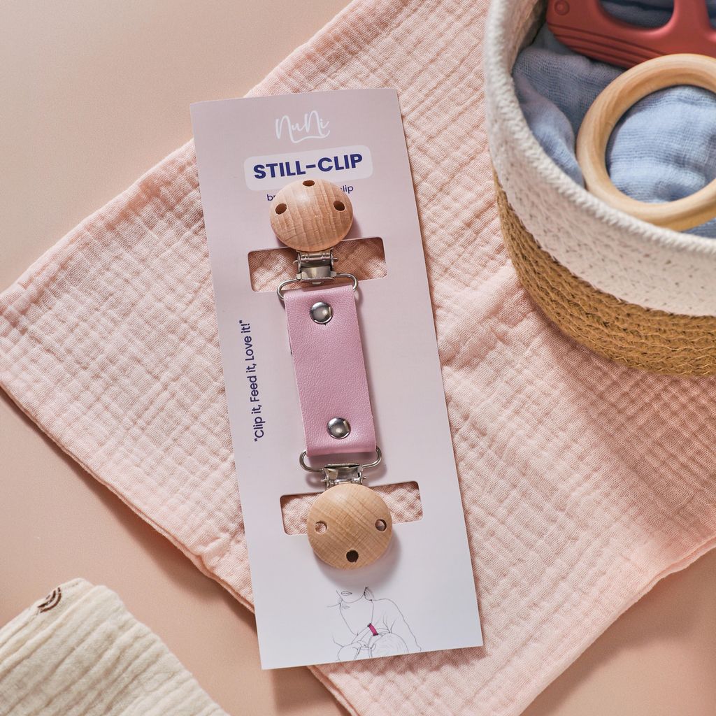 Stillclip rosa für ein freihändiges Stillen Produktbild 
