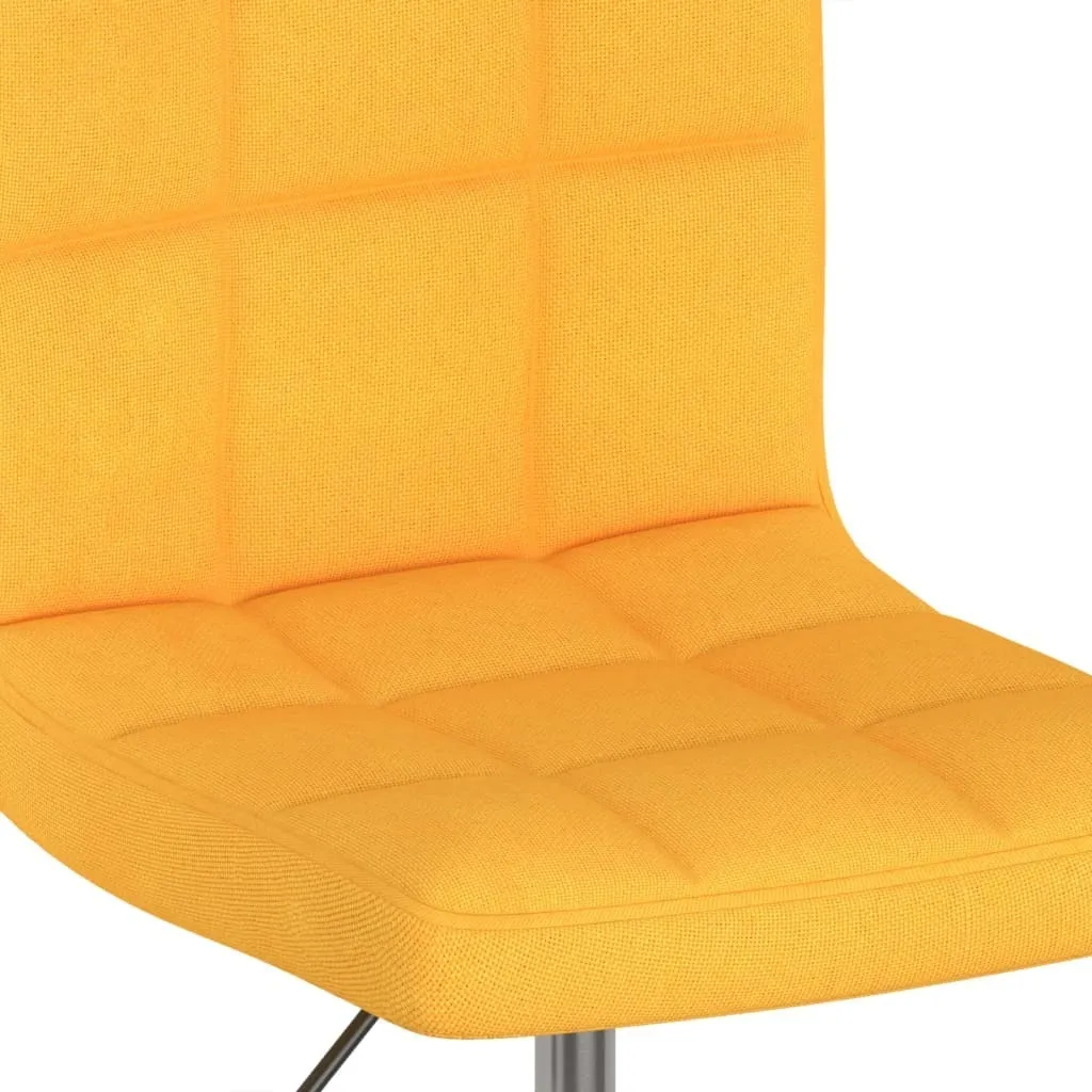 Sedia per sala da pranzo girevole in tessuto giallo - sedie per sala da pranzo Octo7650347 1parcel - 6