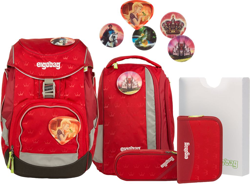 Ergobag Pack Küss den Bär Schulrucksack Set 6tlg. Produktbild 