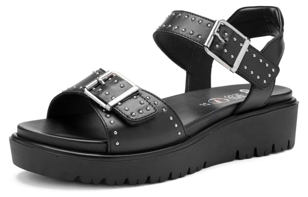 Ara Plateau Sandaletten Damen 32313938373234 Schwarz 37 EU
