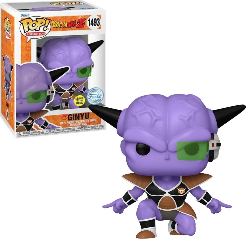 Funko Pop! Dragon Ball Z - Ginyu #1493 Glows in the Dark Exclusive