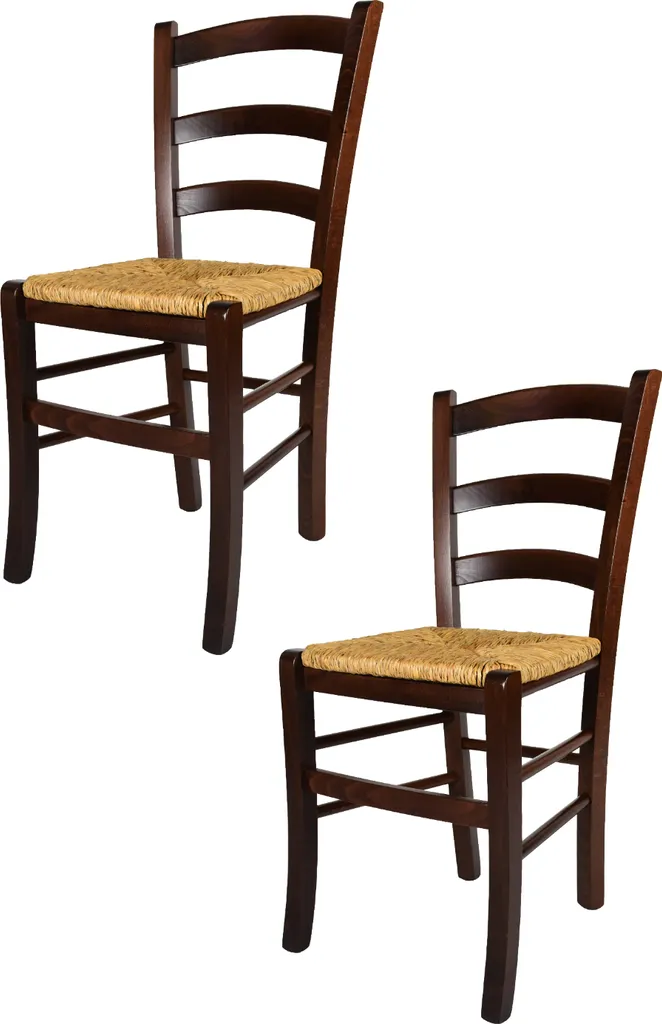 Chaise Venezia en Hêtre Robuste : Fini le Mobilier Fragile pour Repas
