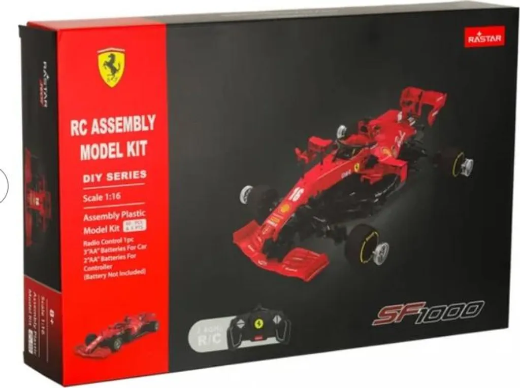Voiture de course Ferrari SF1000 télécommandée Rastar 1:16 rouge - 8