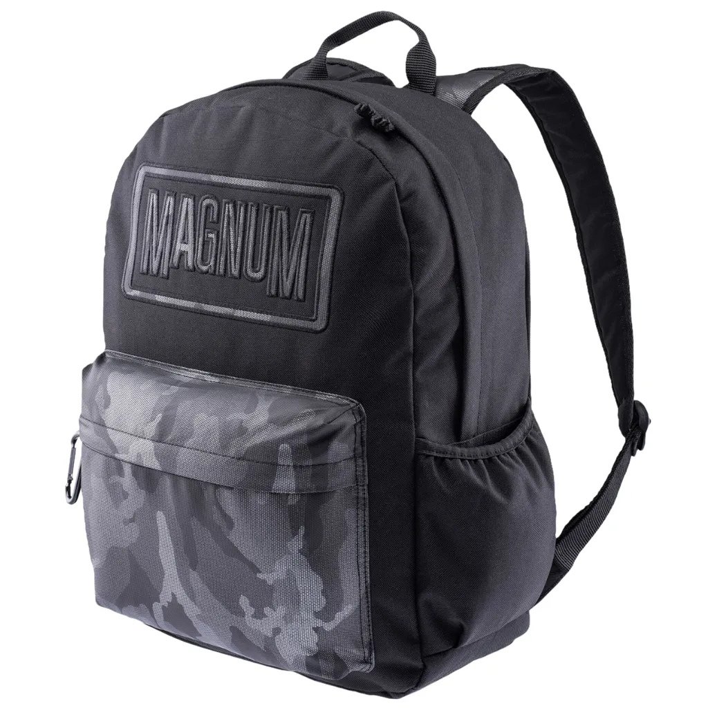 Sac à dos fonctionnel Magnum Corps BLK-SLV - Bagagerie Homme Noir