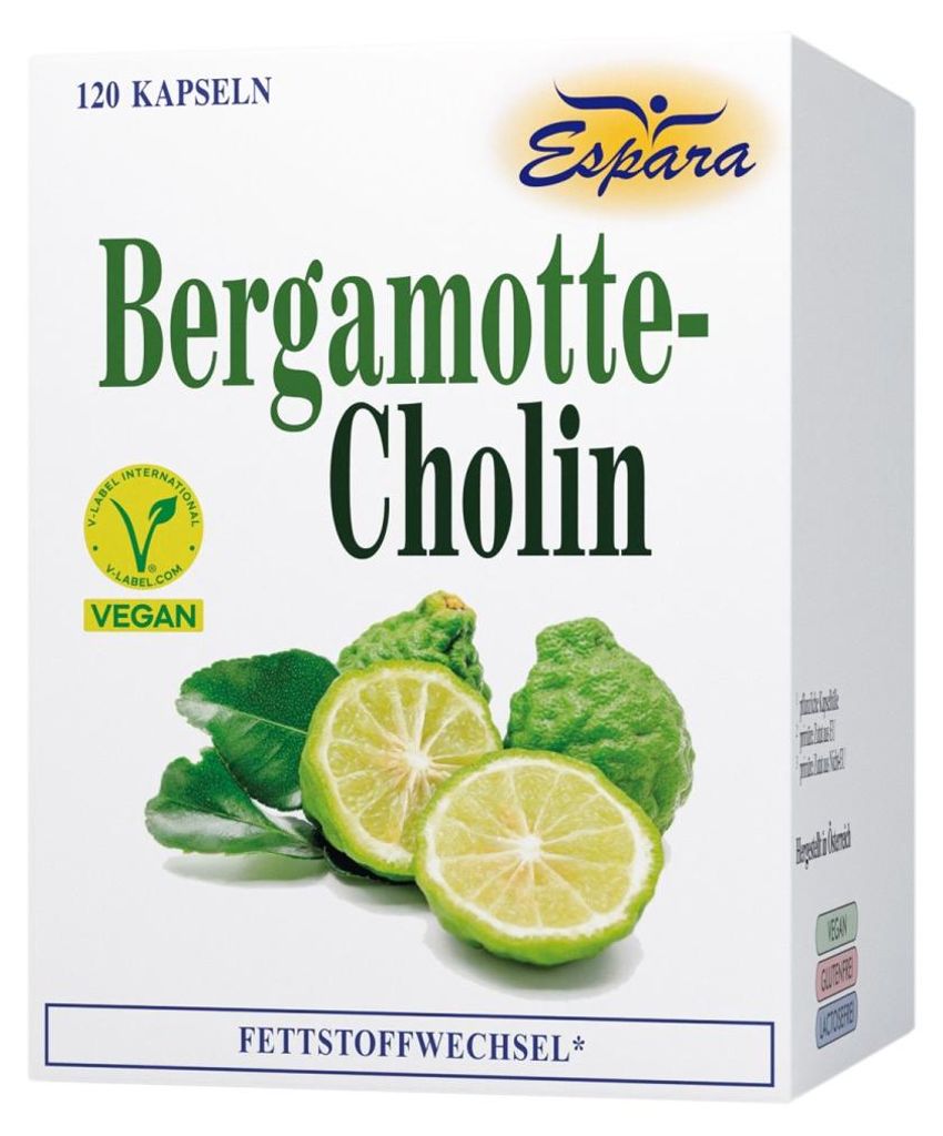 Espara Bergamotka-Cholin kapsle 120 kusů Obrázek produktu 