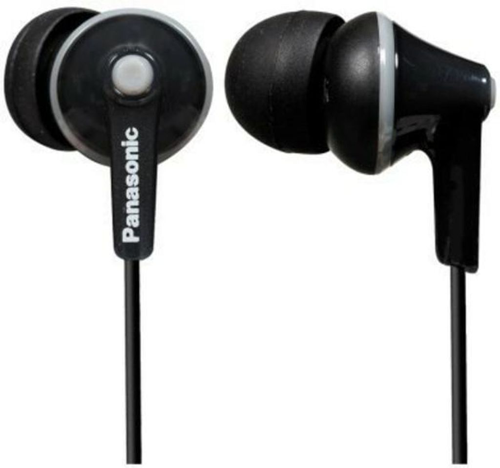 Panasonic RP-HJE125E-K, Kábel, 10 - 24000 Hz, Hudba, 9 g, Obrázok produktu 