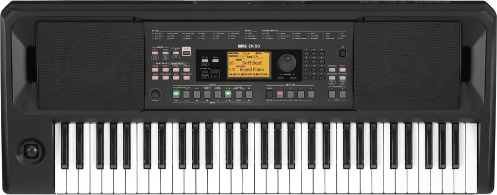 Korg EK-50 Clavier de Musique avec 700 Sons et Styles Automatiques