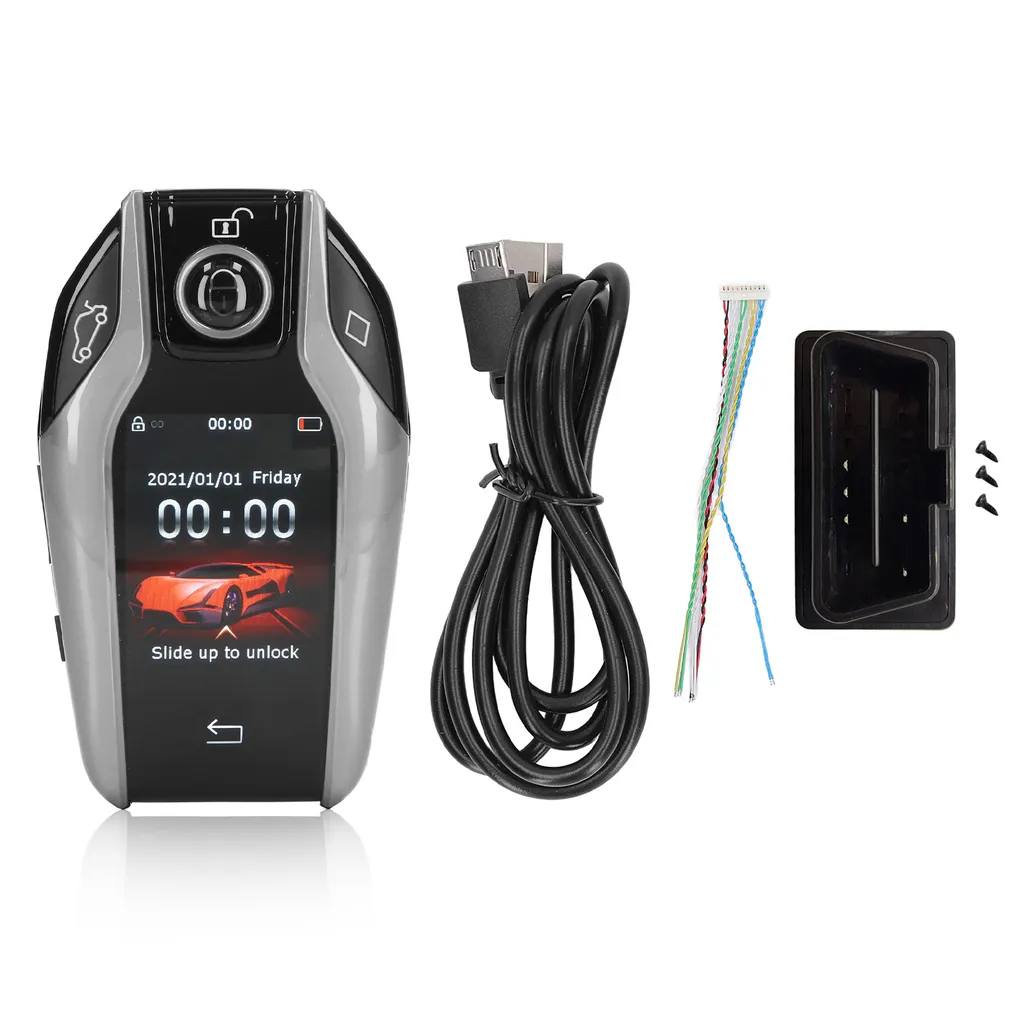 Clé intelligente de voiture universelle LCD pour démarrage Start-Stop