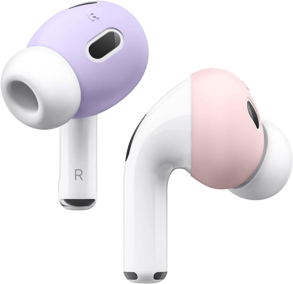 Elago Ohrstöpsel-Abdeckung für AirPods Pro 2, schönes Pink und Lavendel