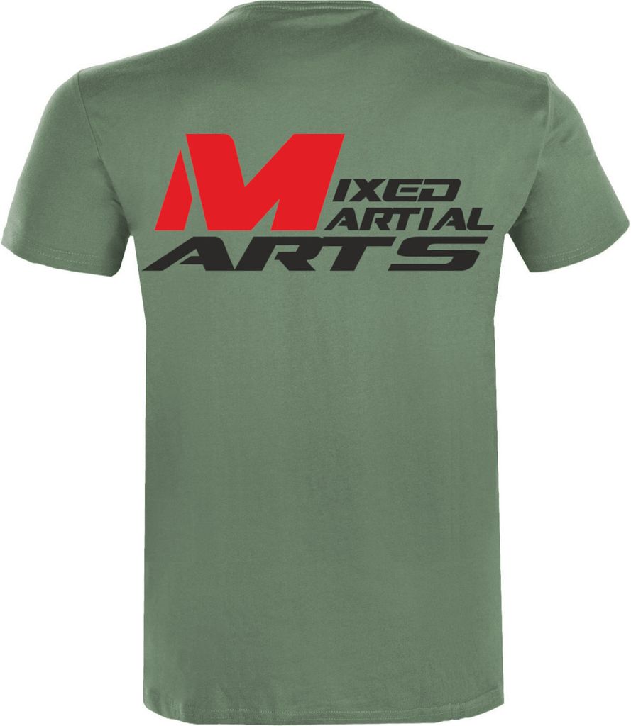 Dynamix Athletics T-Shirt MMA Fight 1 - Military(L)