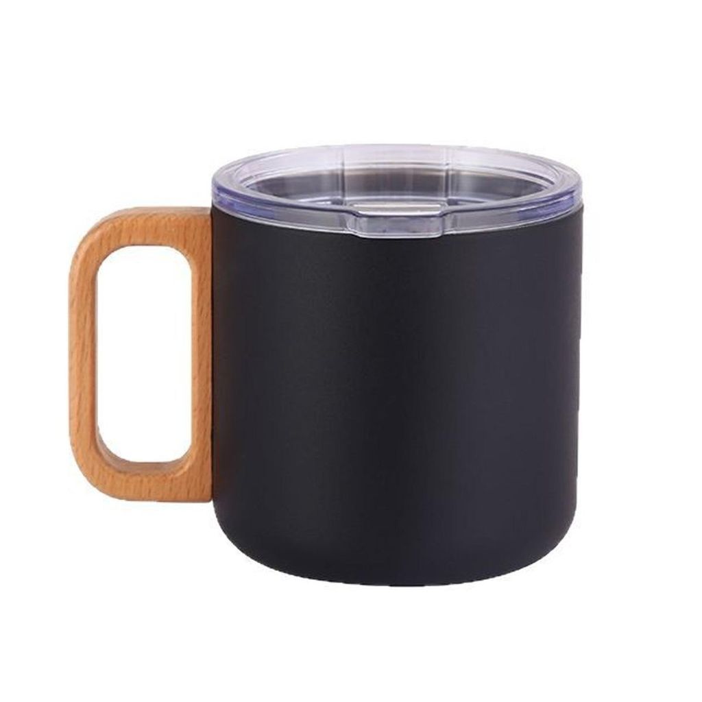 Isolierter Kaffeebecher mit Henkel, Kaffeetassen, 400 ml Produktbild 