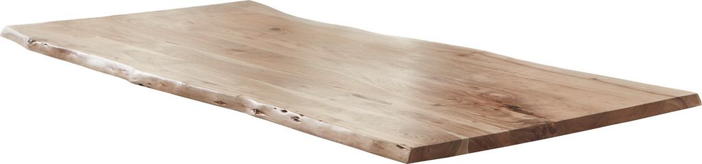 Tischplatte Baumkante Akazie Natur 300 x 100 cm LIAN