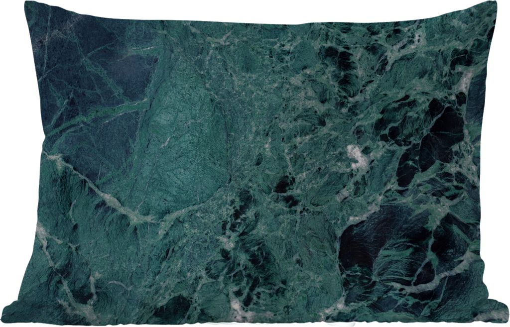 MuchoWow Outdoor Kissen - Marmor - Stein - Textur - Marmoroptik - Design - 60x40 cm - Wetterfest - Lounge Kissen - Zierkissen - Kissen für Innen...
