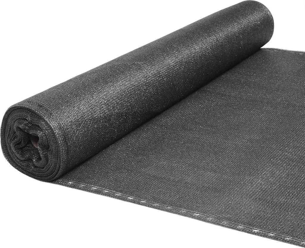 Telo Recinzione HDPE 1,8 x 10 m Giallo - Protezione Vento e Privacy UV