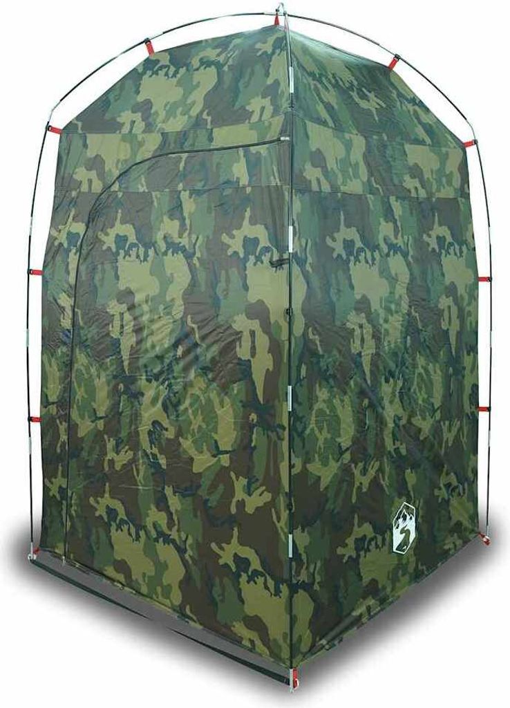 vidaXL Duschzelt Camouflage Wasserfest Produktbild 9