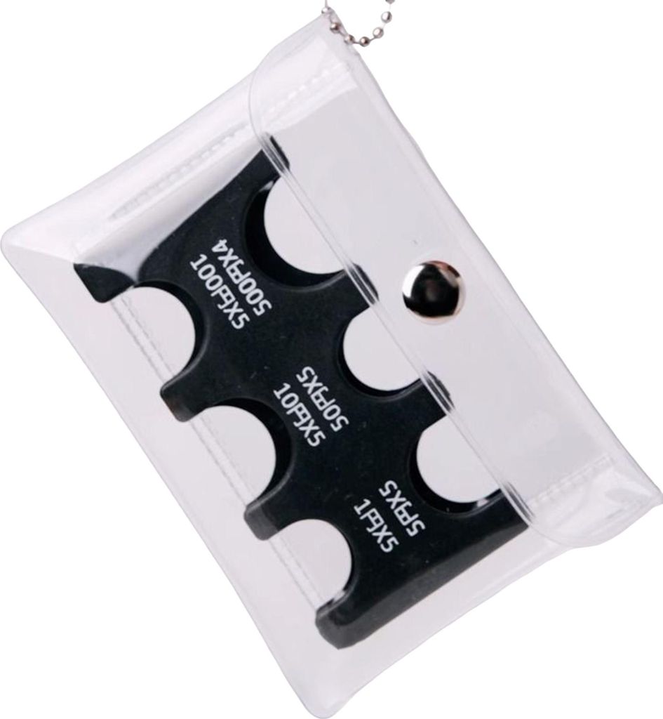 Münzhalter, Hartschalen-Organizer, große Kapazität, tragbarer, leichter Reise-Münzsortierer-Organizer mit 6 Fächern