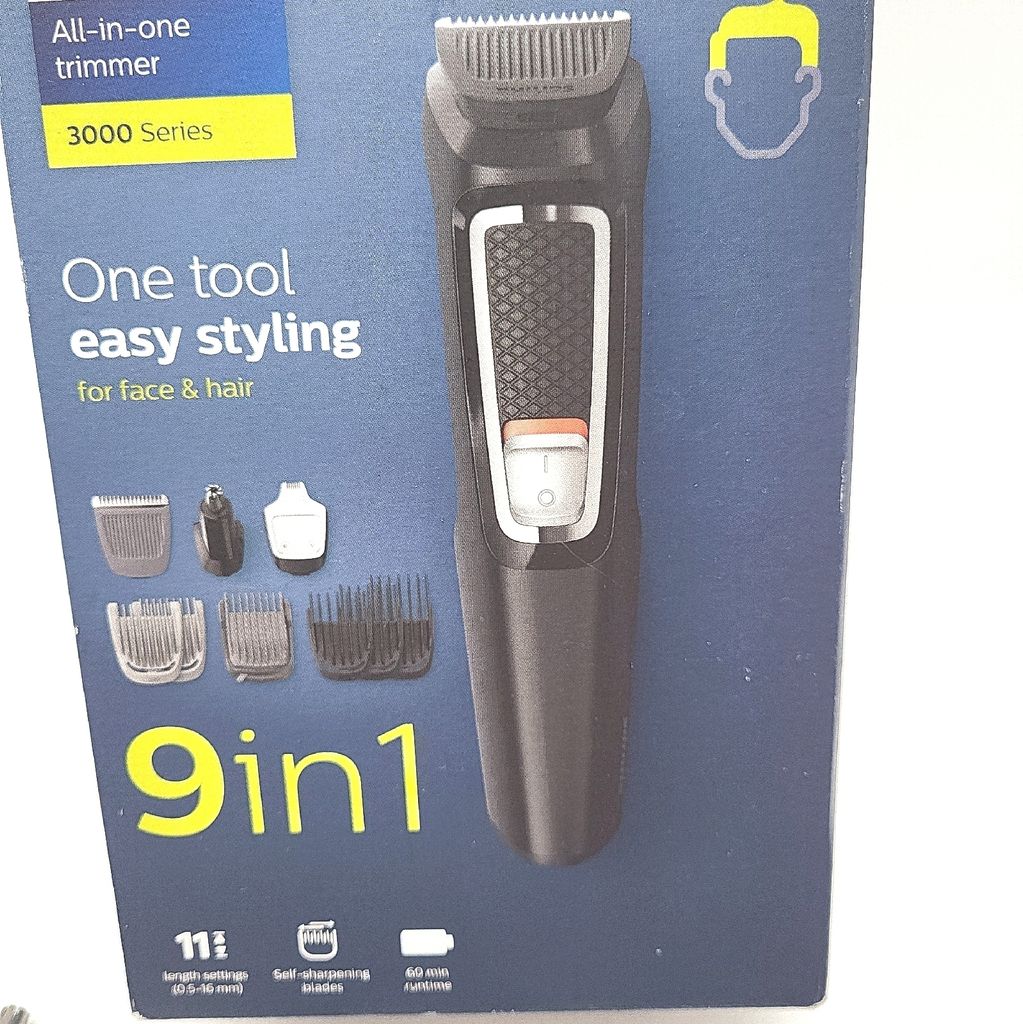 Multigroom 9 w 1, zestaw do pielęgnacji twarzy i włosów Zdjęcie produktu 9