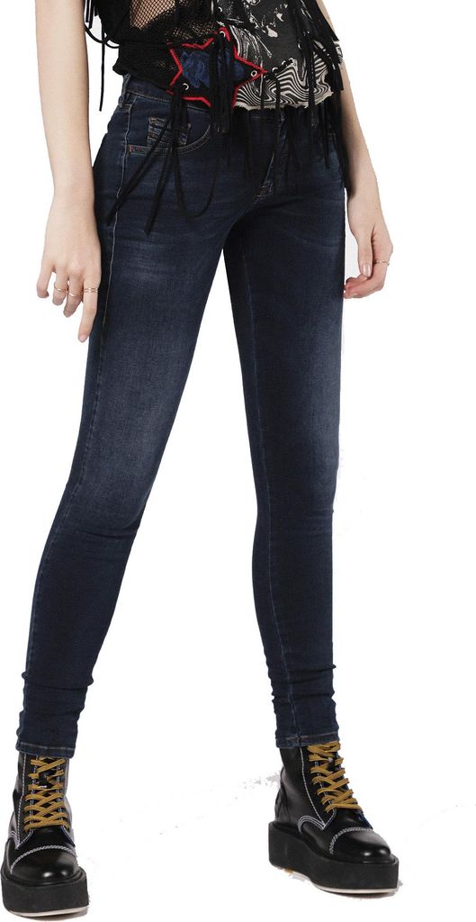 Diesel Slandy-Low 084UT Damen Jeans Slim Straight