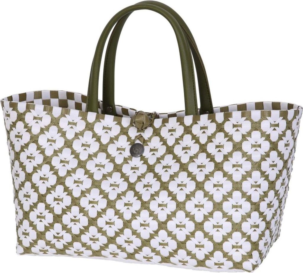 Handed By - Mini Motif Bag Shopper - Olive