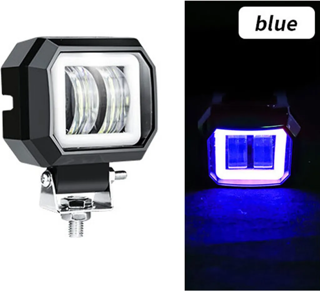 2 Pack Luci LED Offroad 20W 3" Impermeabili per SUV 4x4 e Camion