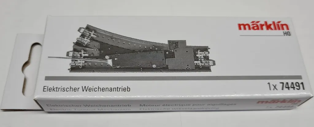 Moteur pour Voie C Märklin 74491 avec Fin de Course et Montage Invisible